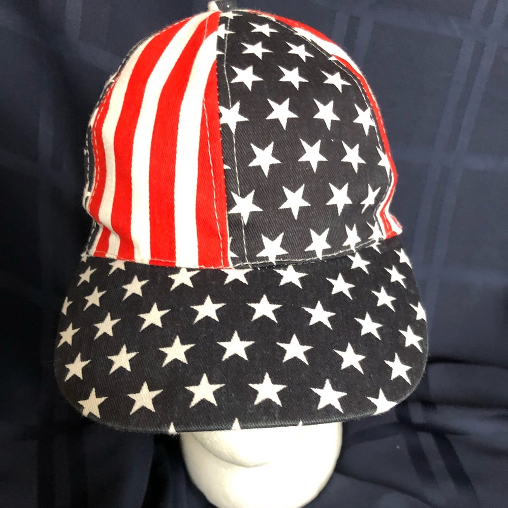 American Flag baseball hat, adjustable